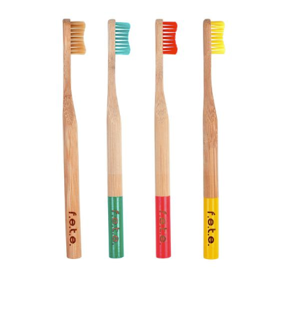 F.E.T.E Bamboo Toothbrush Multi Pack