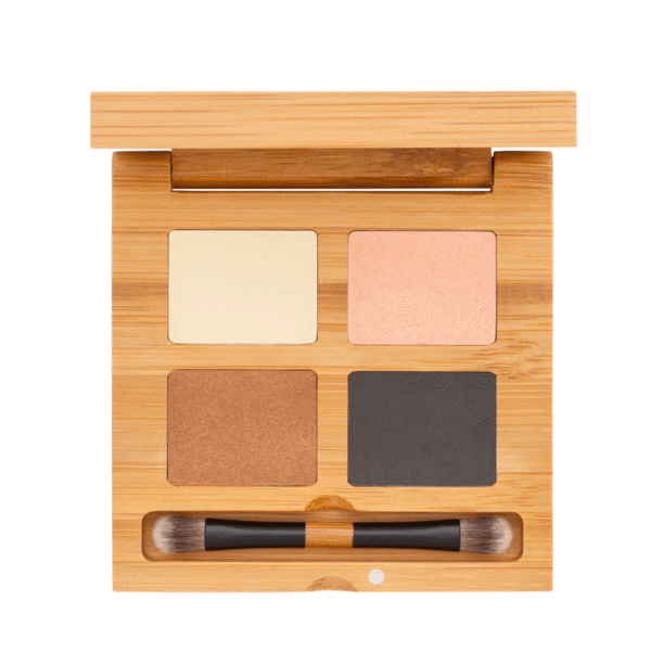 Eyeshadow Quattro - Croisette | Sherwood Green Life all natural organic makeup products, natural non toxic makeup kits, affordable organic beauty products
