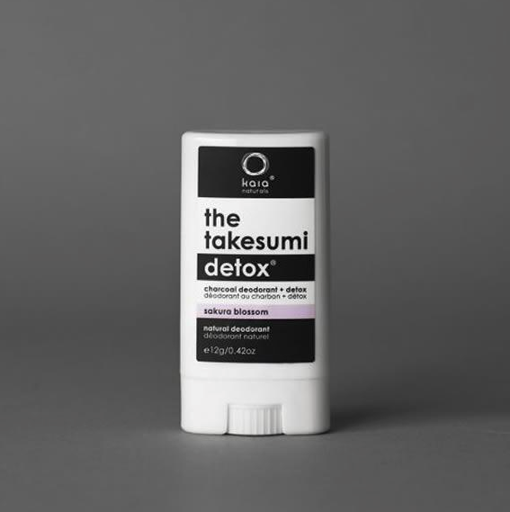 Charcoal Deodorant Sakura Blossom - .42 oz | Sherwood Green Life natural non toxic bath and body products, all natural bath products, non sodium lauryl sulfate shampoo, no silicone no paraben no sulfate shampoo